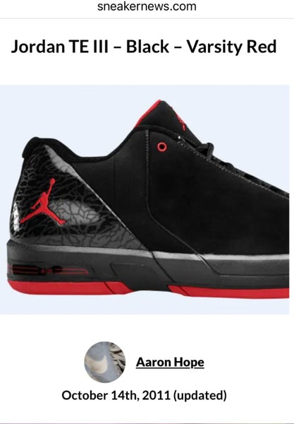 Jordan Team Elite 3 Low Bred Chicago Bulls Colours Size 10 Carousel 2