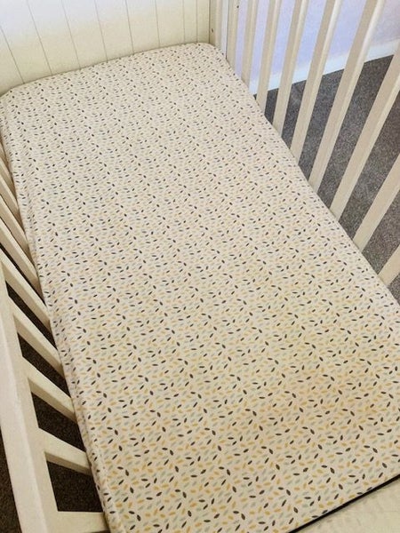 Wooden Baby Cot with Mattress & Fitted Sheet - VERY GOOD CONDITION Carousel 5