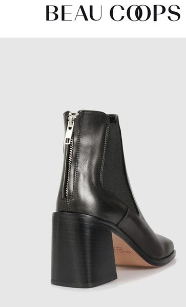 Beau Coops Fabulous All Leather Black Boots Brand New - Half Original Price!! Carousel 2