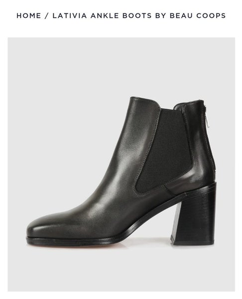 Beau Coops Fabulous All Leather Black Boots Brand New - Half Original Price!! Carousel 3