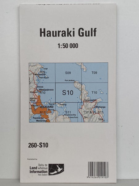 MAP: 260-S10 Hauraki Gulf Carousel 2