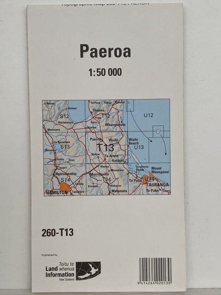 MAP: 260-T13 Paeroa Carousel 2