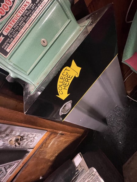 Restored Name tag machine 70’s Carousel 4