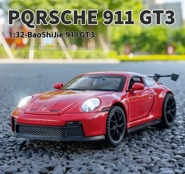 1:32 911 GT3 RS Alloy Sports Car Carousel 12