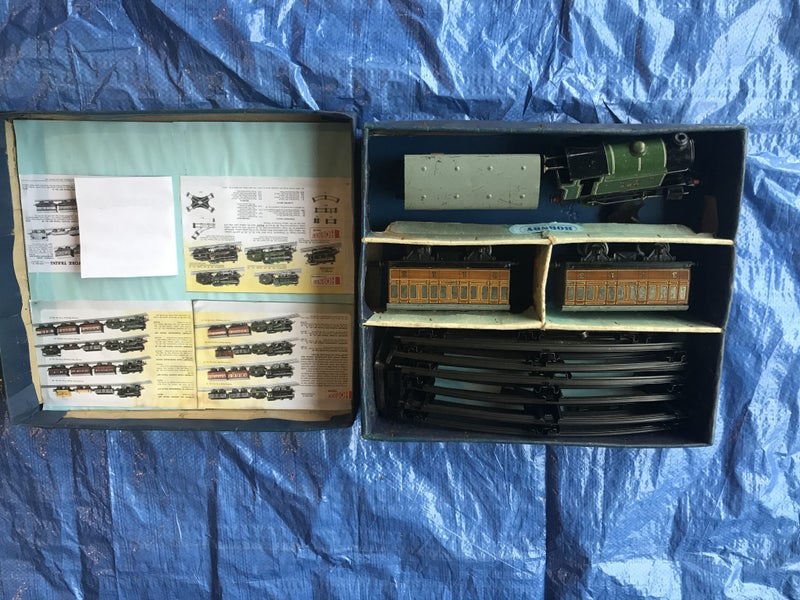 HUGE HORNBY VINTAGE TRAIN SET O GAUGE62959509164930113