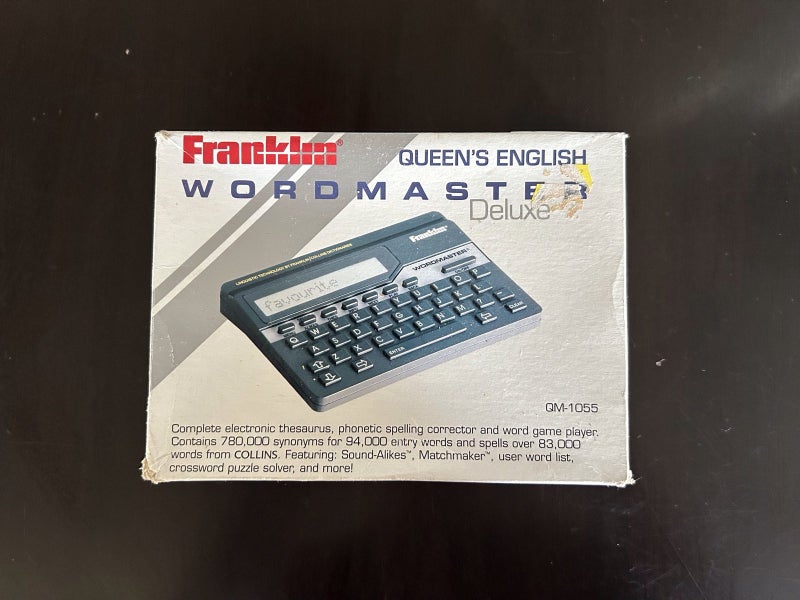 Vintage Electronic Thesaurus and more Carousel 1