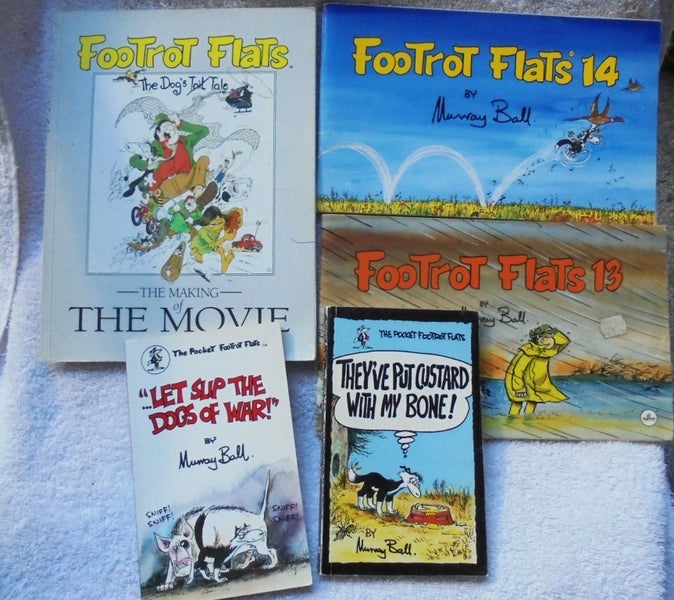 (5)- 'FOOTROT FLATS' 1st. Editions- $4.00 Each ! Carousel 1