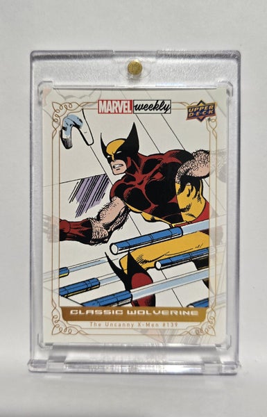 *** RARE!! WOLVERINE 2019 UPPER DECK MARVEL WEEKLY *** Carousel 1