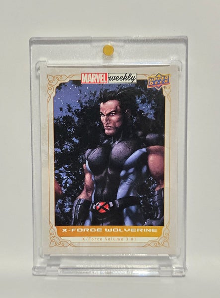 *** RARE!! X-FORCE WOLVERINE 2019 UPPER DECK MARVEL WEEKLY *** Carousel 1