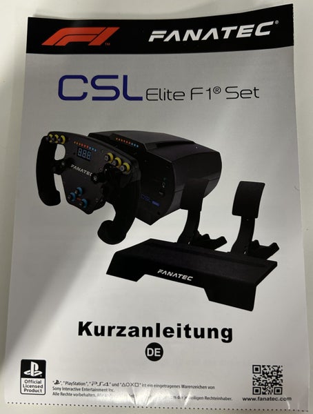 Fanatec CSL Elite F1 Set Carousel 1