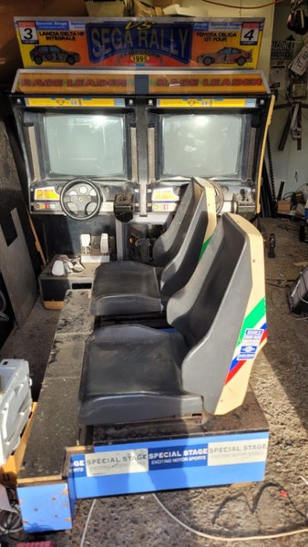 Sega rally arcade twin driver Carousel 1
