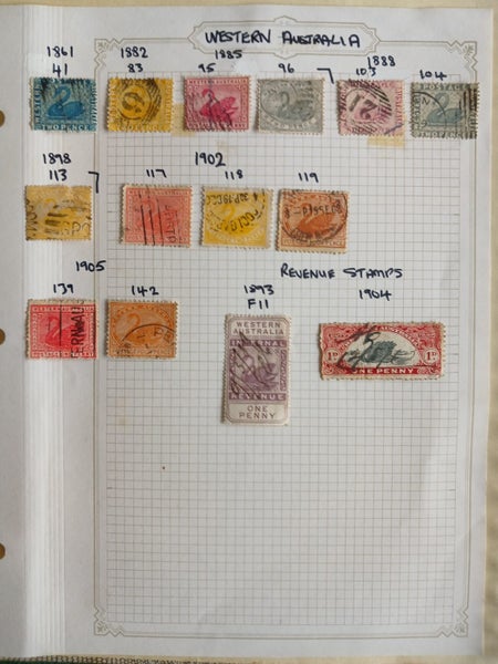 Stamps of WESTERN AUSTRALIA Carousel 1