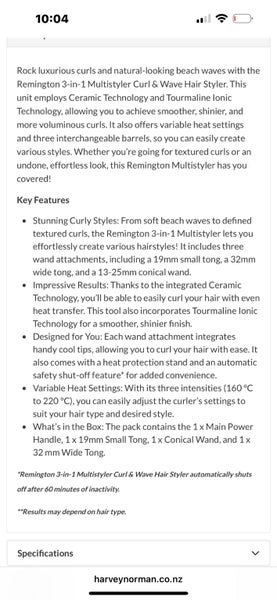 Remington 3in1 multistyler Curl & Wave Carousel 2