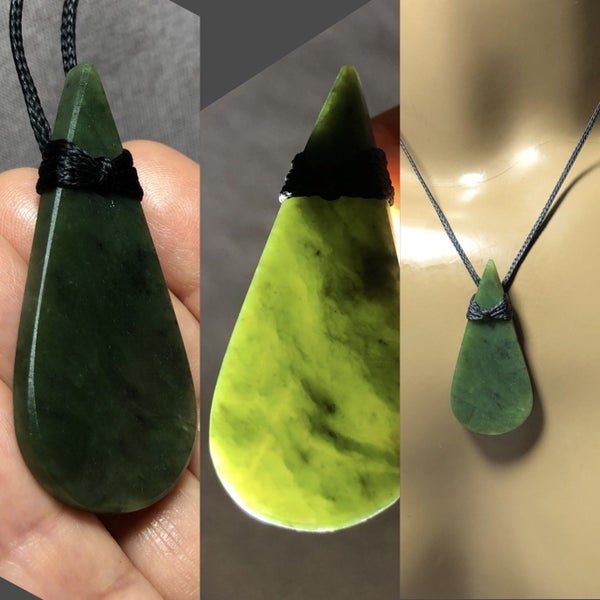 CRAZY 1 DAY AUCTION! 5.5cm Greenstone Roimata/Teardrop Pendant $1 Reserve Carousel 1