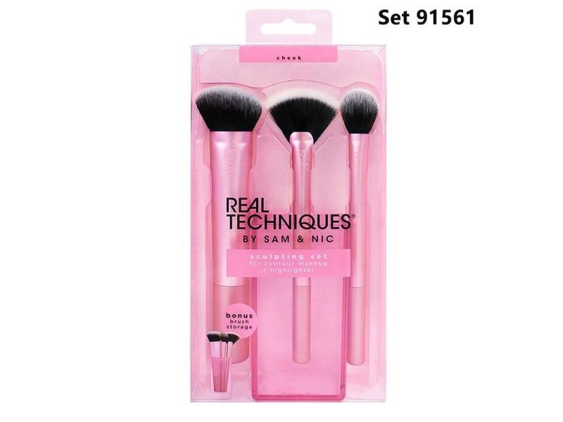 Real Techniques Professioanl Makeup Brushes Set Soft Fluffy For Cosmetics Carousel 1