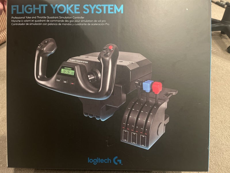 Flight Yoke System Logitech628638687338271127