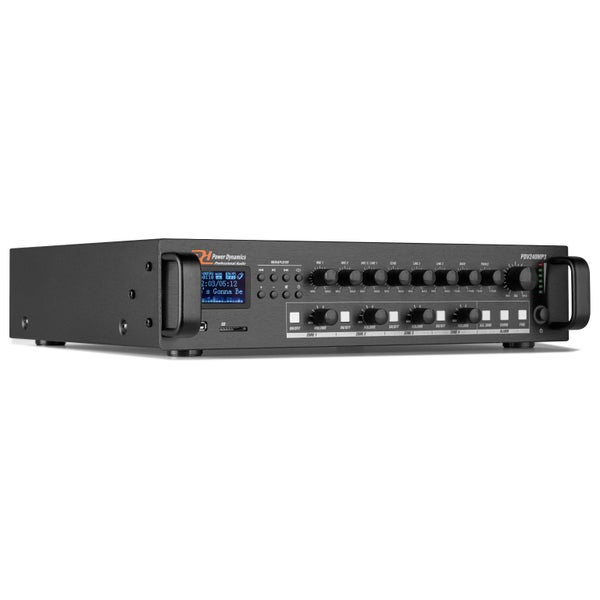 PA Amplifier - 4 zones - 100 volt line BT/FM Carousel 1