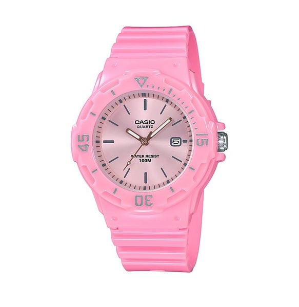 Pink Casio Kids Analogue Watch - LRW200H-4E4 Carousel 1