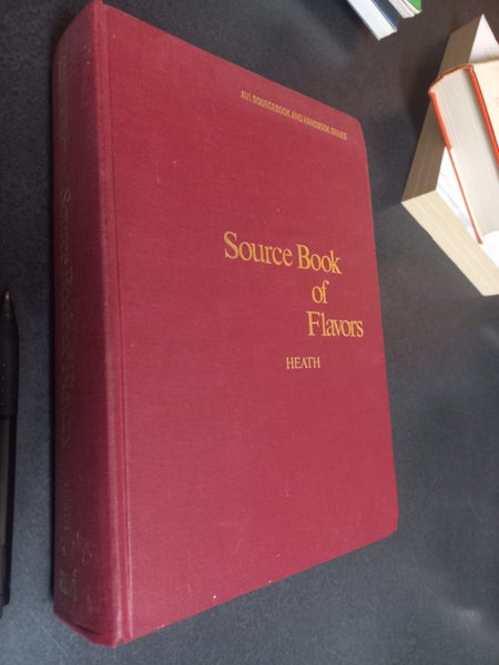 * Source Book of Flavors, culinary, cuisine, food technology, recipes, Scarce