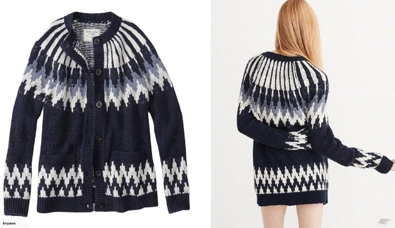 Abercrombie & Fitch Sweater Cardigan Carousel 1