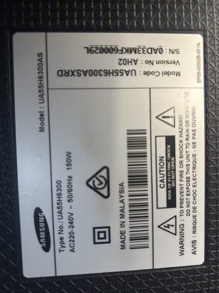 Samsung 55” TV62863223960450111