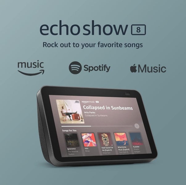 AMAZON Echo Show 8 HD Smart Display 13MP Camera Bluetooth Speaker with ALEXA Carousel 1