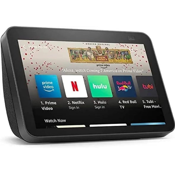 AMAZON Echo Show 8 HD Smart Display 13MP Camera Bluetooth Speaker with ALEXA Carousel 2