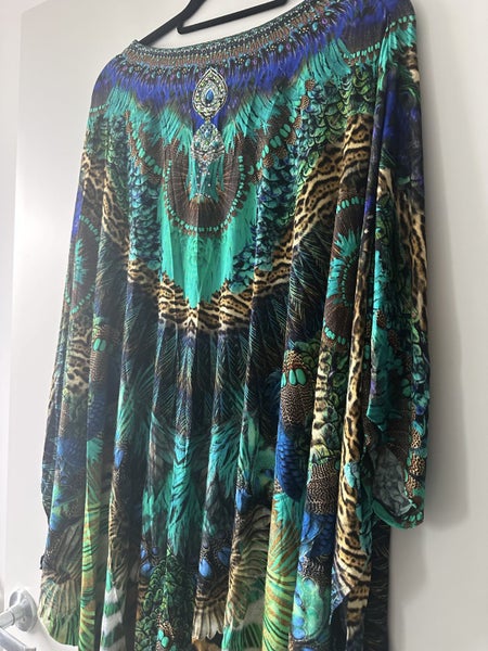 CAMILLA BAT SLEEVE DRESS Carousel 3