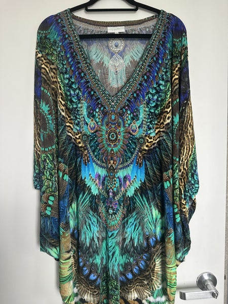 CAMILLA BAT SLEEVE DRESS Carousel 1