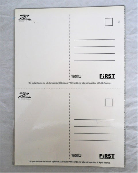 A4 Post Cards Z The Legend of Zorro Laminated Carousel 2