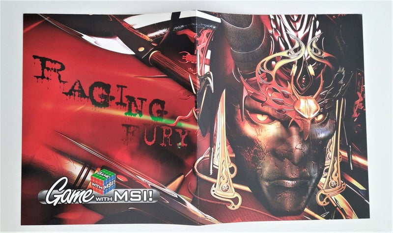 A3 Poster MSI Poster Raging Fury 43 x 25cm Carousel 1