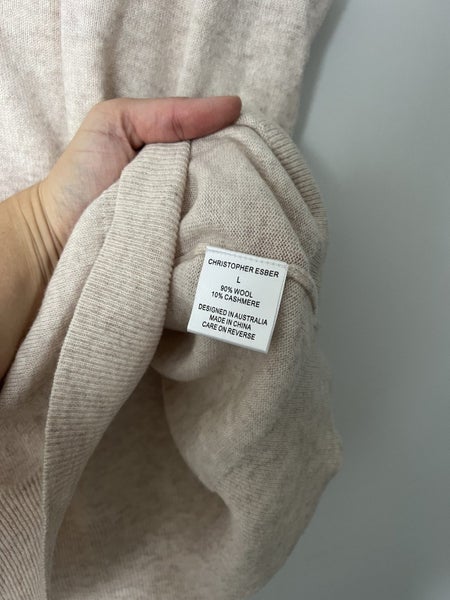 Christopher Esber Designer Wool & Cashmere Vest Carousel 2