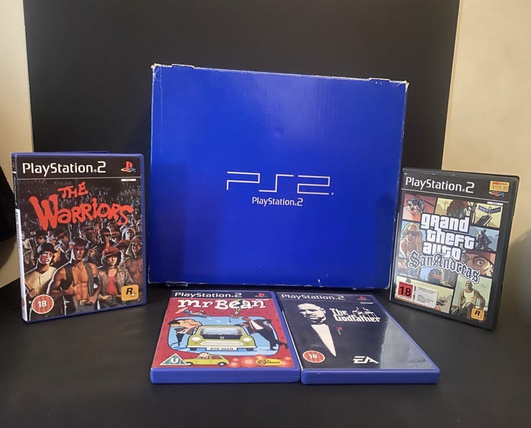 PlayStation 2 Boxed Bundle (Fat Console) with 4 Games Carousel 1
