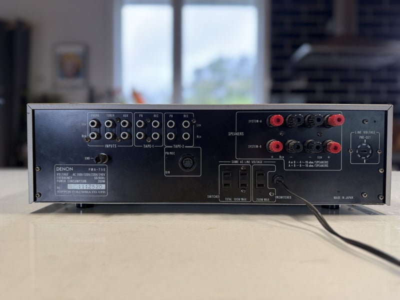 Denon PMA-750 Integrated Amplifier – Vintage, Needs Display Repair Carousel 4