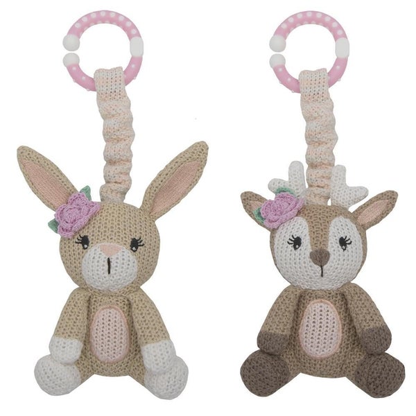 Fawn & Bunny Stroller Toys 2pk Carousel 1