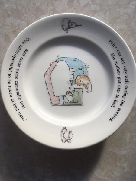 Peter Rabbit plates Carousel 1