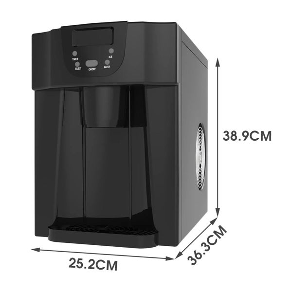 3L Water Dispenser Portable Ice Maker Machine Contertop Cold Ice Cube Carousel 2