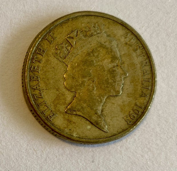 Australian 1 dollar landcare 1993 Carousel 1