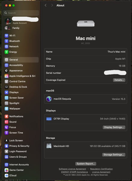 Mac Mini M1 16gb/256 gb Carousel 11