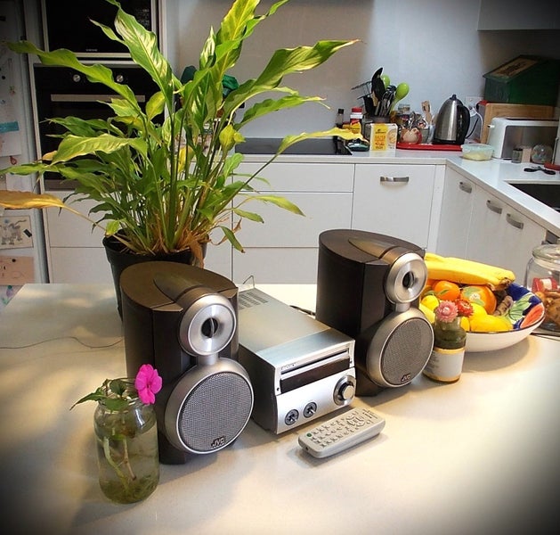 UNIQUE STYLE + SUBSTANCE: SONY CMT-SE1 RECEIVER + UNIQUE JVC SP-FSX3 speakers Carousel 2
