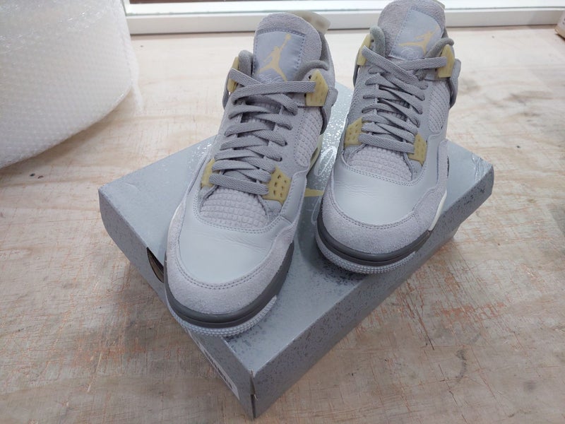 NIKE Air Jordan 4 Retro SE "Craft Photo Dust" Sneakers - Size: US10 M Carousel 1