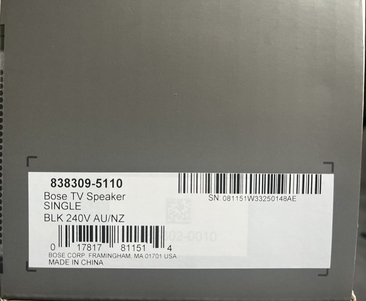 Bose TV Speaker Carousel 2