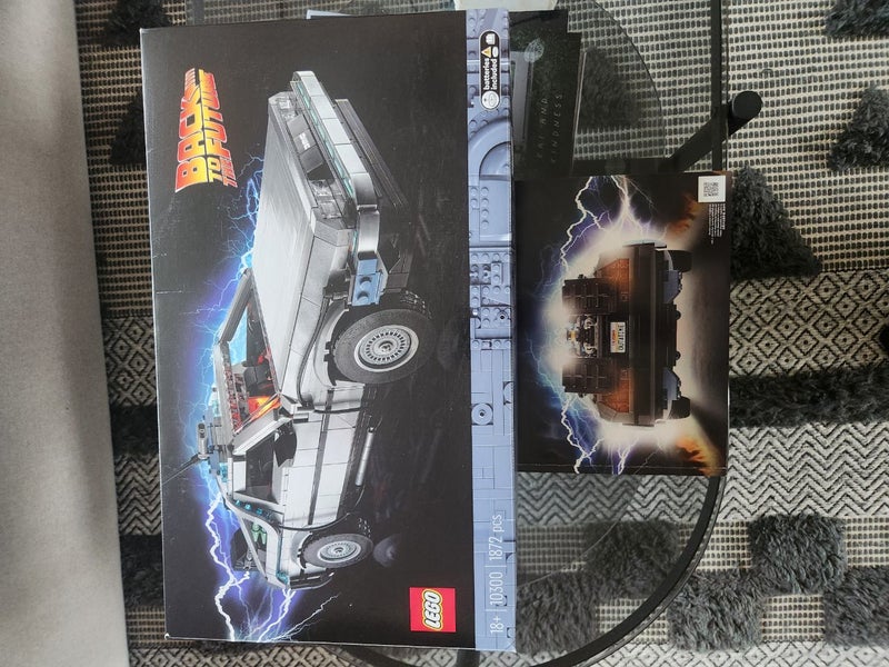 Lego Back to the Future Car Lego Set Delorean Car62865826558082111