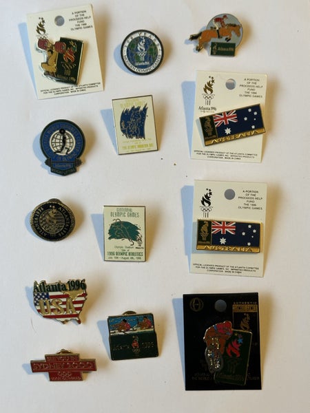 1996 Atlanta Olympics pins Carousel 1