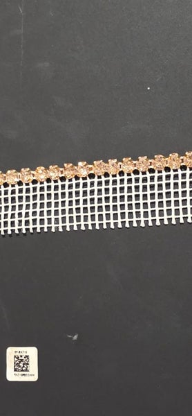 3.7mm Diamante Gold Braid 5 meters Carousel 2