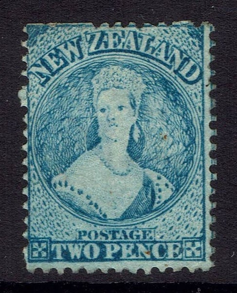 >>> New Zealand 1855 Chalons 2d [1864 NZ p13 SG105] Mint CV$3000 Extreme Rare628647368615701128