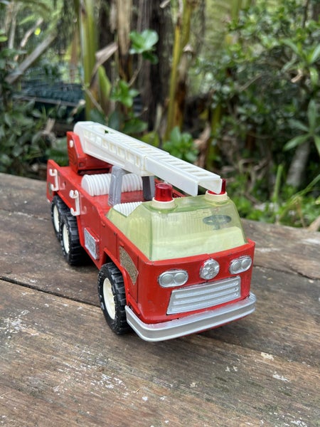 Vintage BUDDY L Japan metal Fire Engine : rare collection Carousel 10