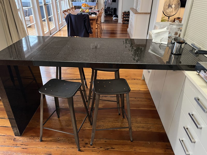 Used Kitchen with stone bench top, Island and Granite Breakfast bar Carousel 2