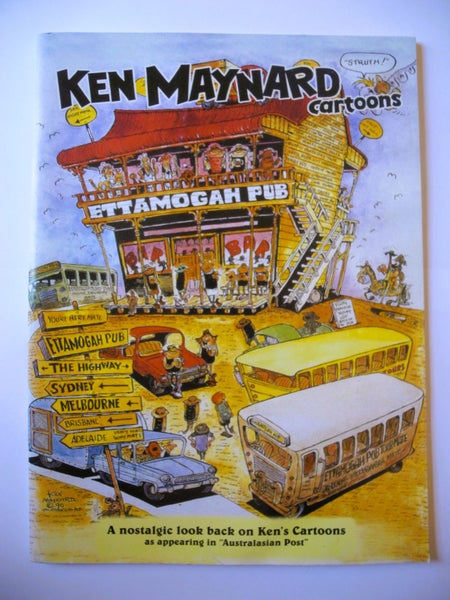 #* "Ken Maynard Cartoons - Ettamogah Pub" - Cartoon Collection (1994) *# Carousel 1