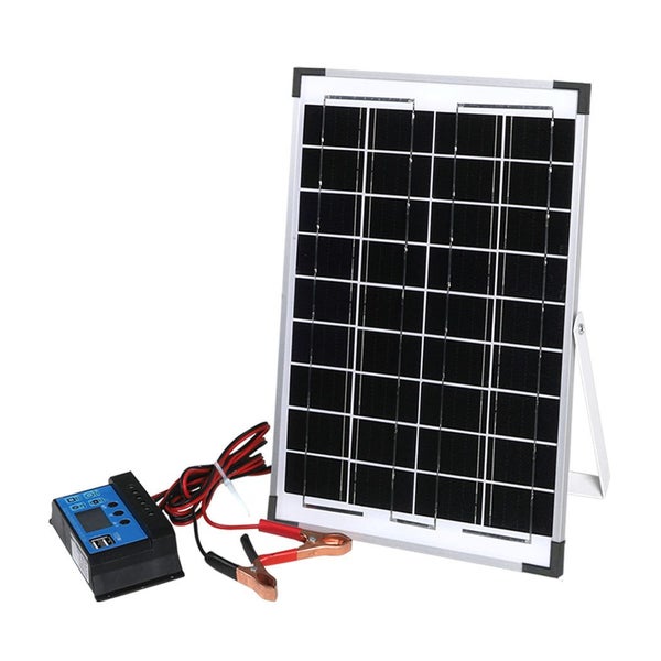 Sello 12V 10W Solar Panel Kit Mono Caravan Carousel 1